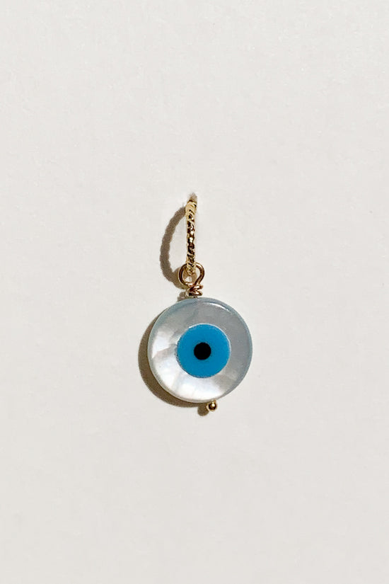 Evil Eye Shell Charm