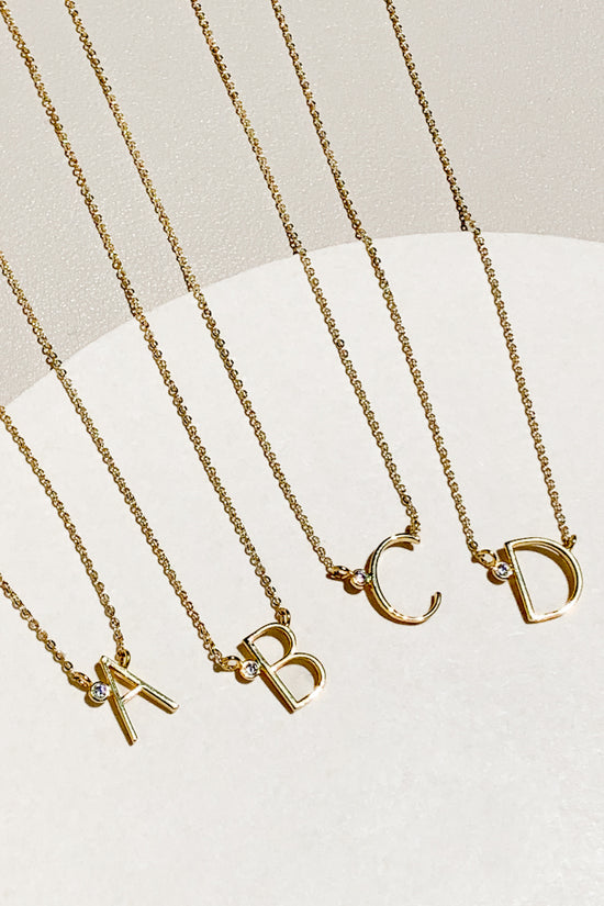 Evie Initial Necklace