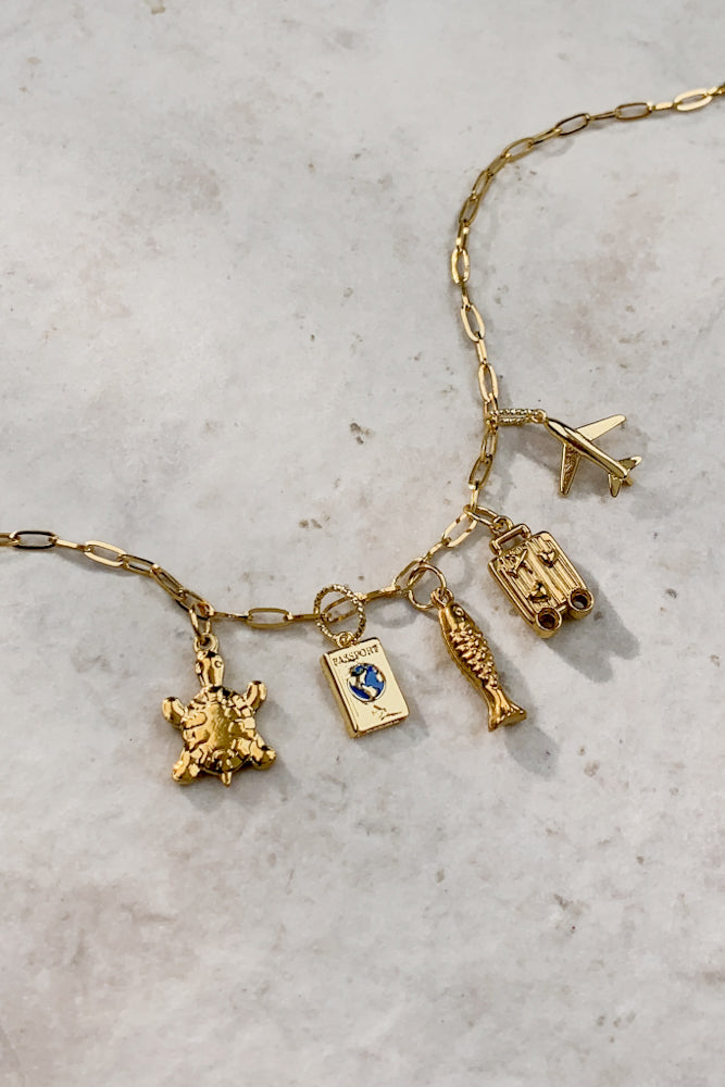 Mini Passport Charm