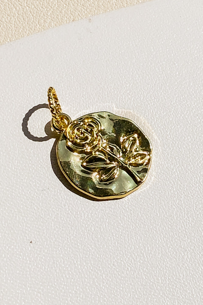 Load image into Gallery viewer, Rose Wax Seal Charm
