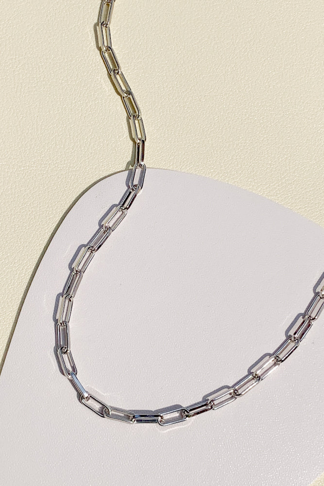 Dani Linked Chain Necklace (925 Silver)