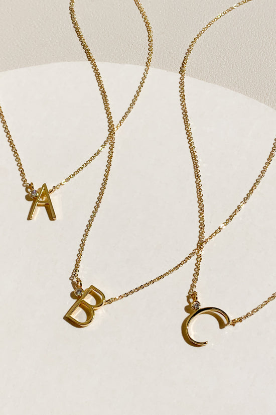 Evie Initial Necklace