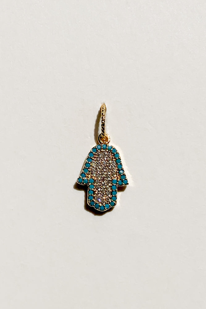 Cubic Hamsa Charm