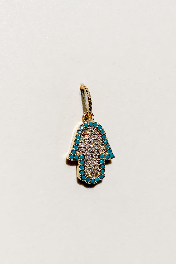 Cubic Hamsa Charm