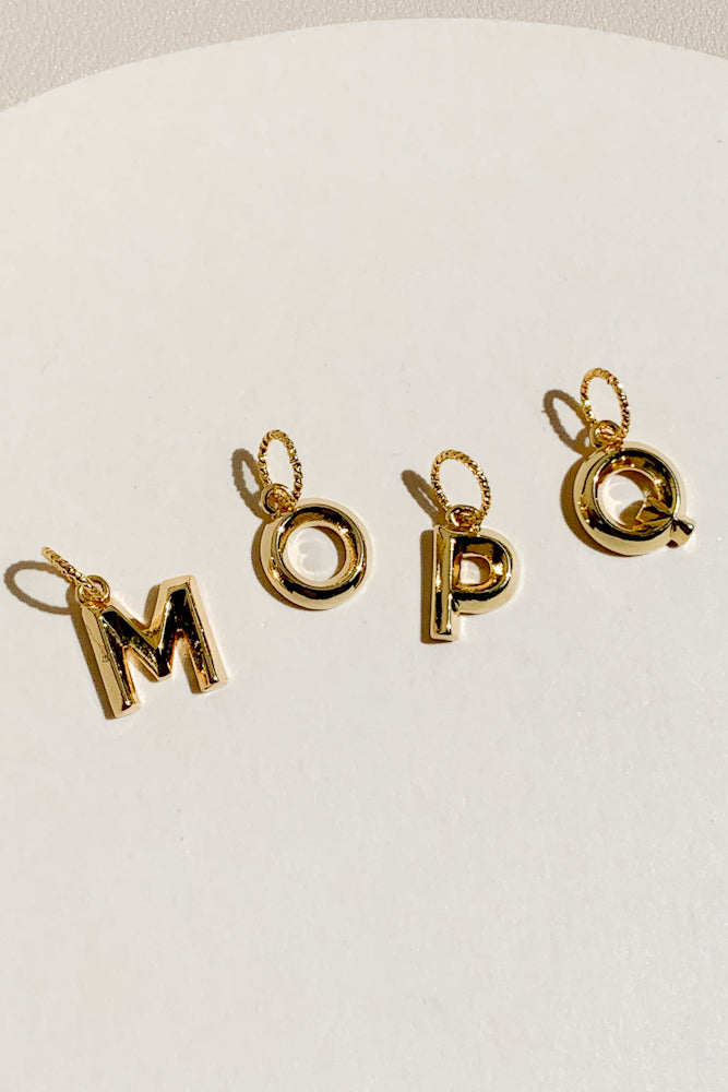 Raised Initial Charm