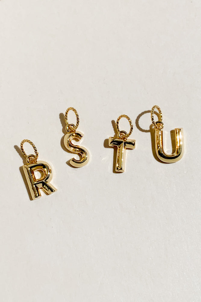 Raised Initial Charm