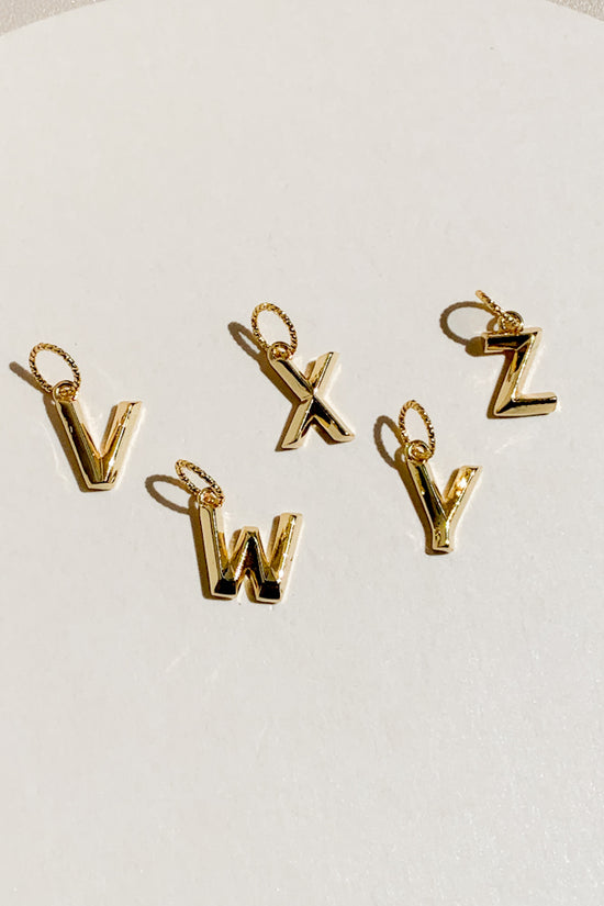 Raised Initial Charm