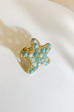 Starfish Gemstone Ring