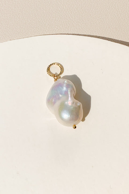 Baroque Drop Pearl Charm