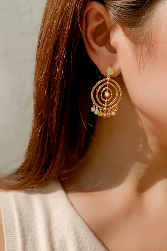 Moti Earrings