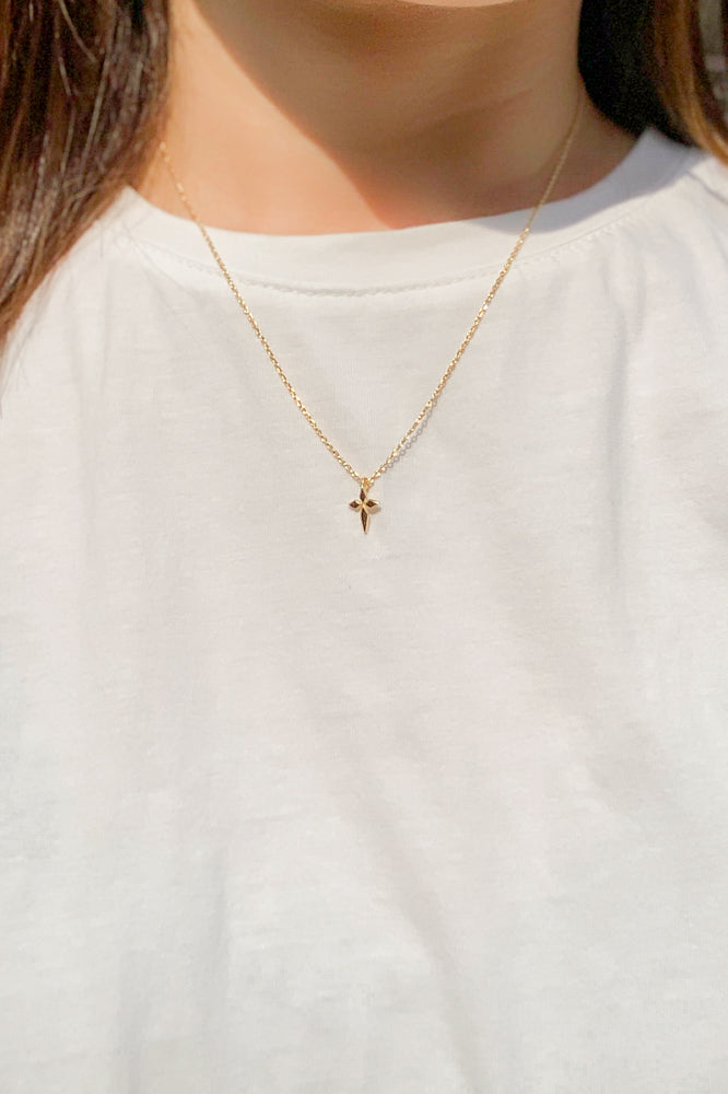 Talia Cross Chain Necklace