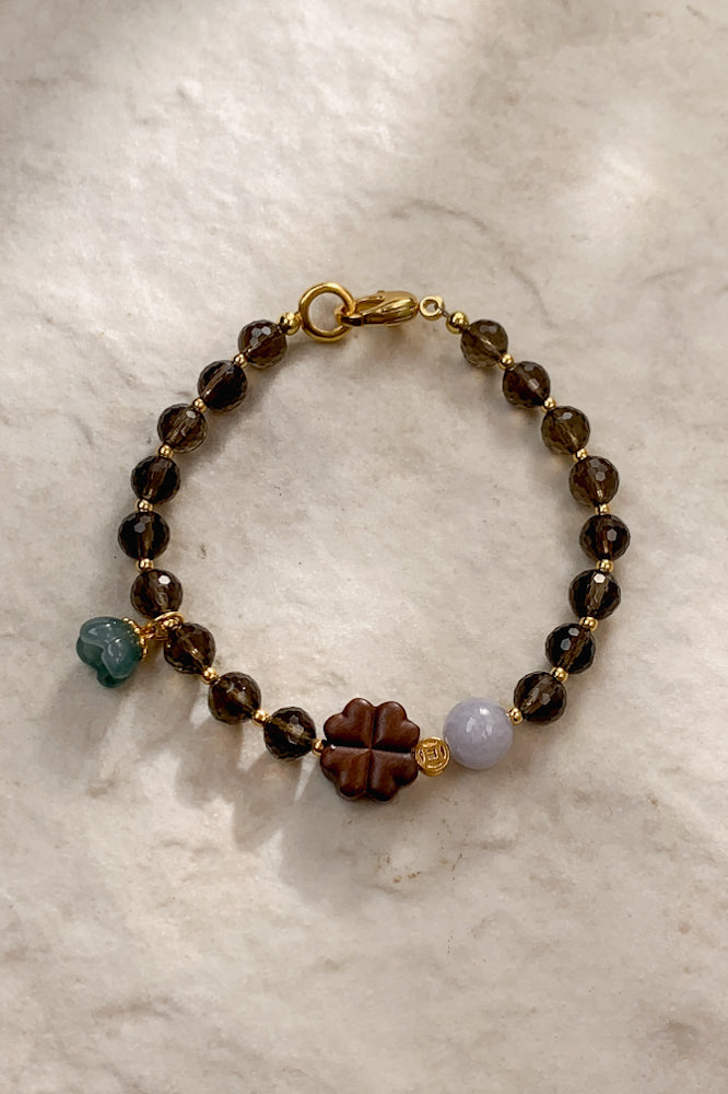 Soma Jadeite Bracelet (925 Silver)