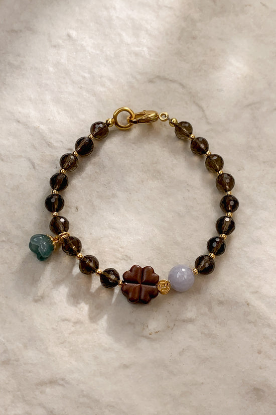 Soma Jadeite Bracelet (925 Silver)