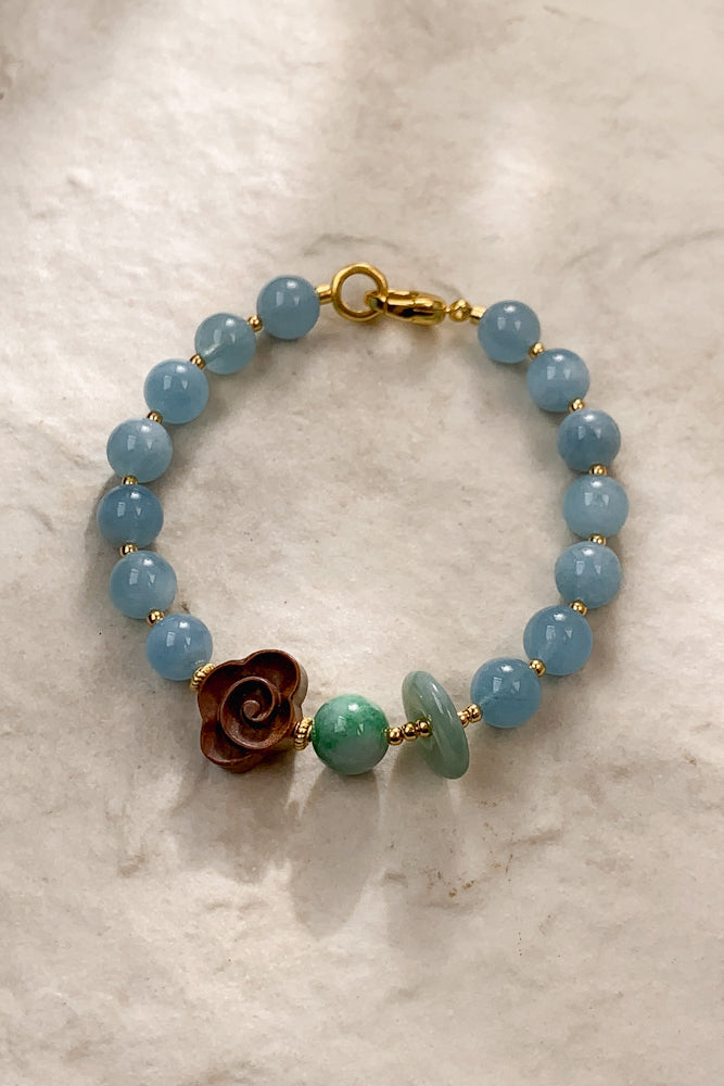 Marora Jadeite Bracelet (925 Silver)