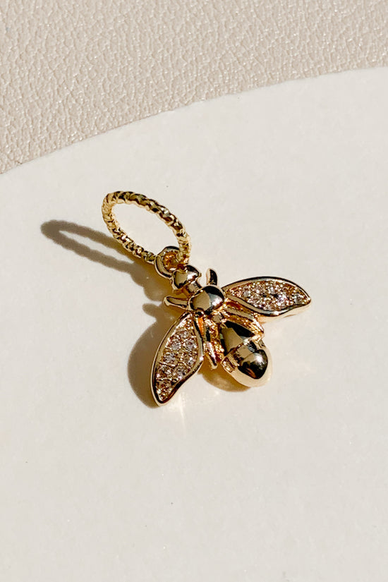 Load image into Gallery viewer, Cubic Bee Charm
