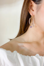 Joella Gemstone Drop Earrings