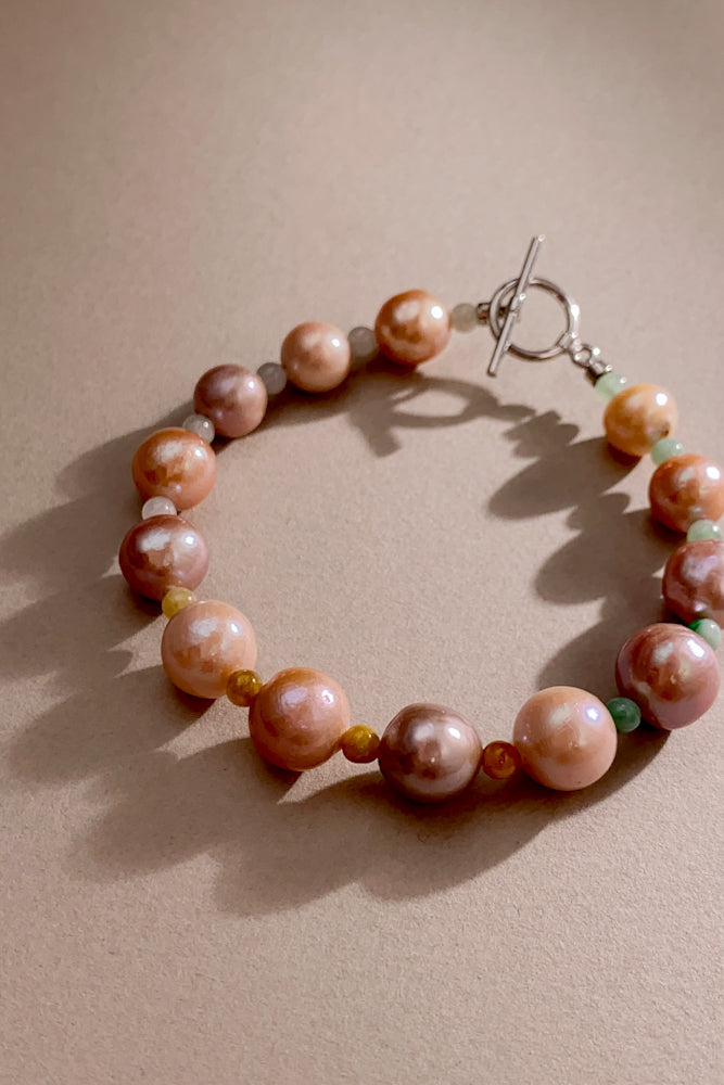 Merel Jadeite Bracelet (925 Silver)