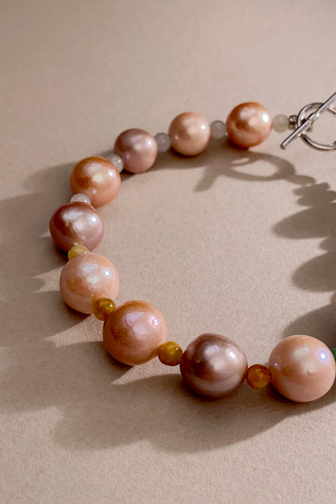 Merel Jadeite Bracelet (925 Silver)