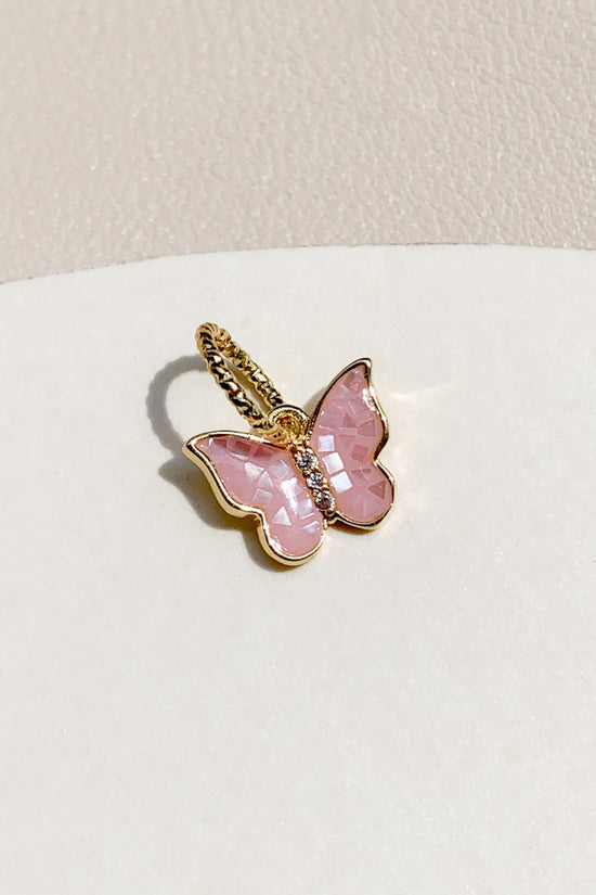 Shell Butterfly Charm