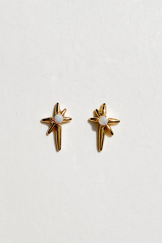 Starbust Opal Ear Studs