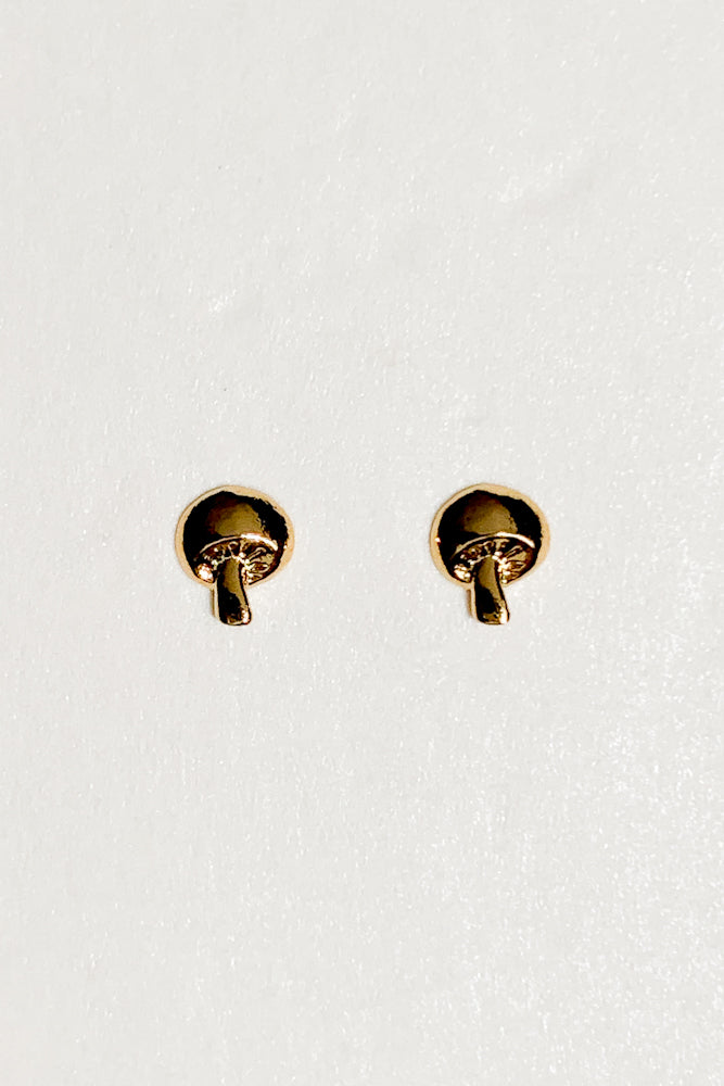 Mushroom Ear Studs