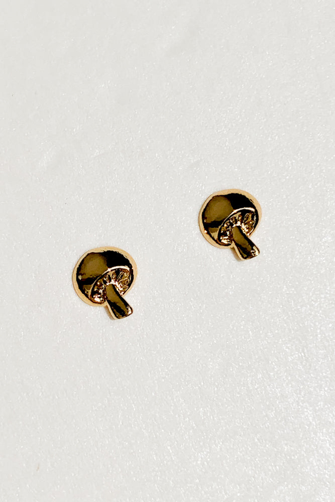 Mushroom Ear Studs