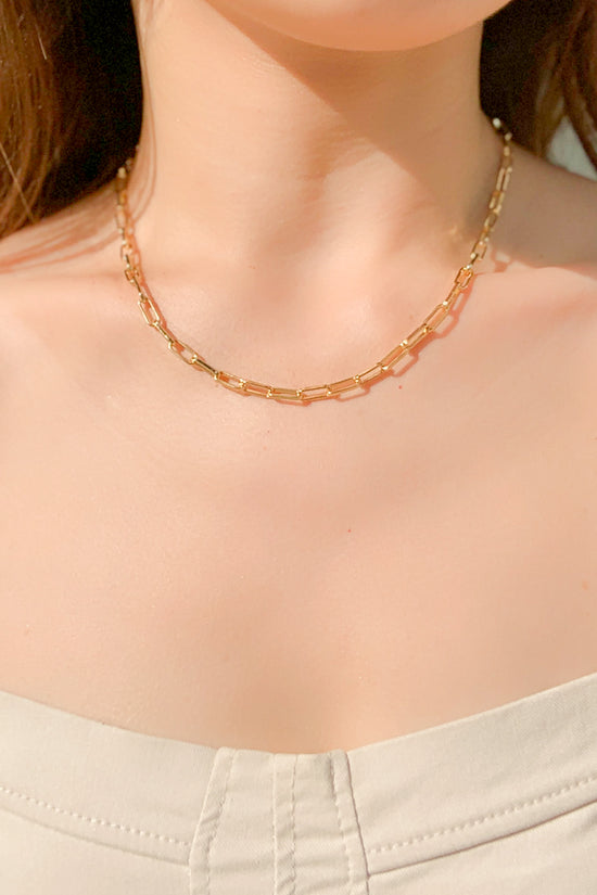 Dani Linked Chain Necklace (925 Silver)