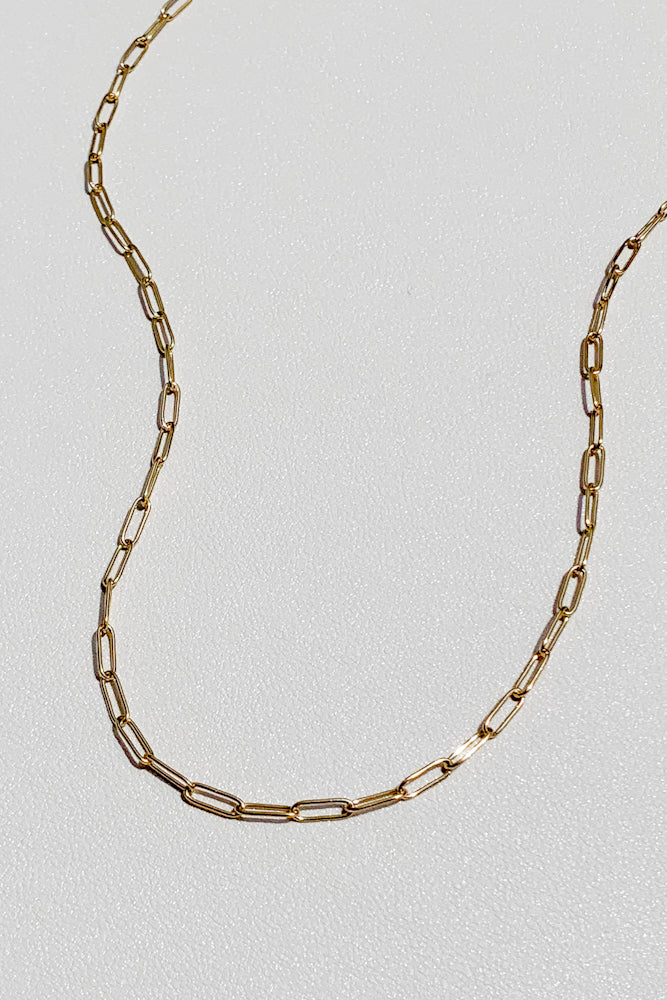 Paperclip Chain Necklace