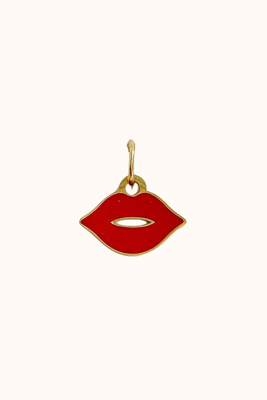 Red Lip Charm