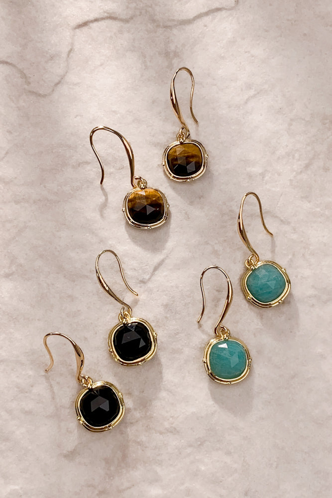 Nira Gemstone Earrings
