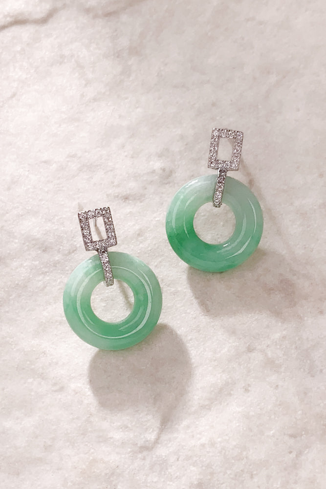 Zea Jadeite Earrings