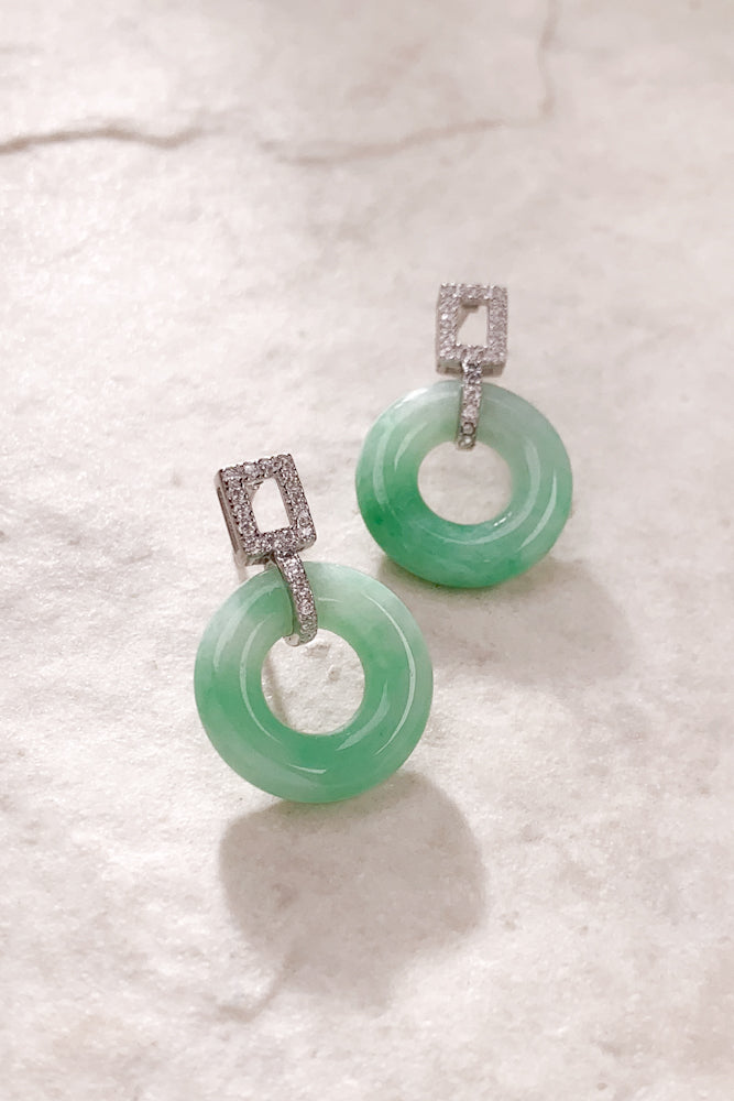 Zea Jadeite Earrings