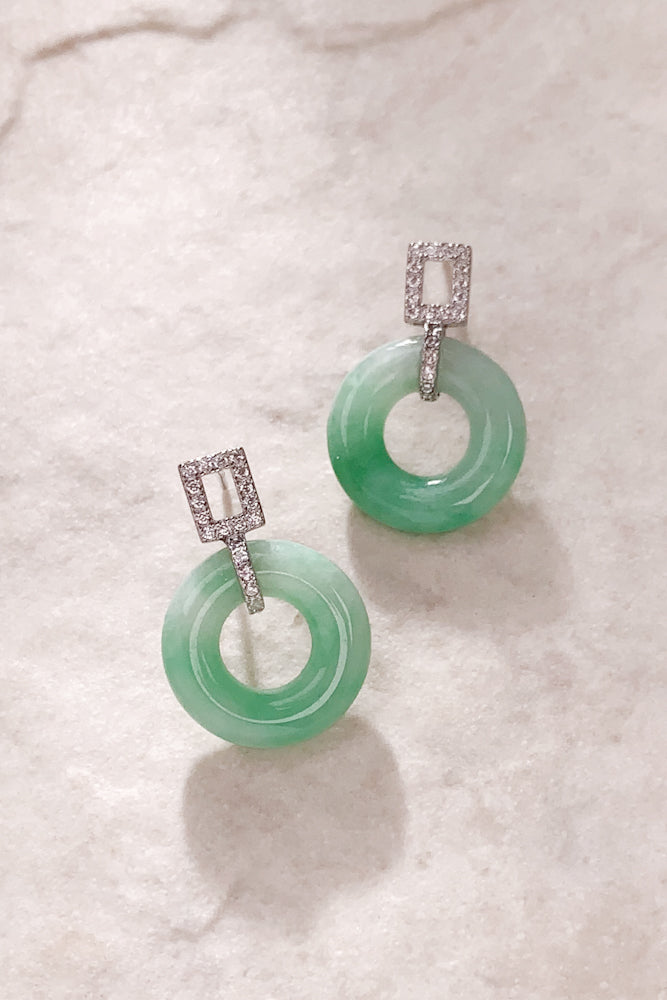 Zea Jadeite Earrings