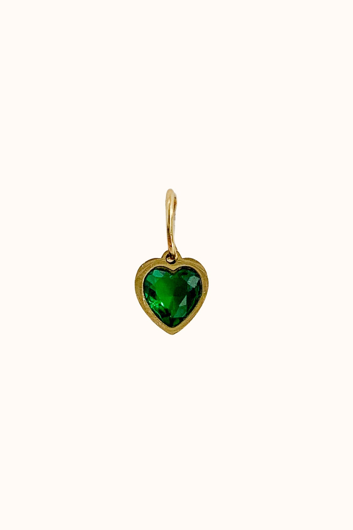Cubic Heart Charm