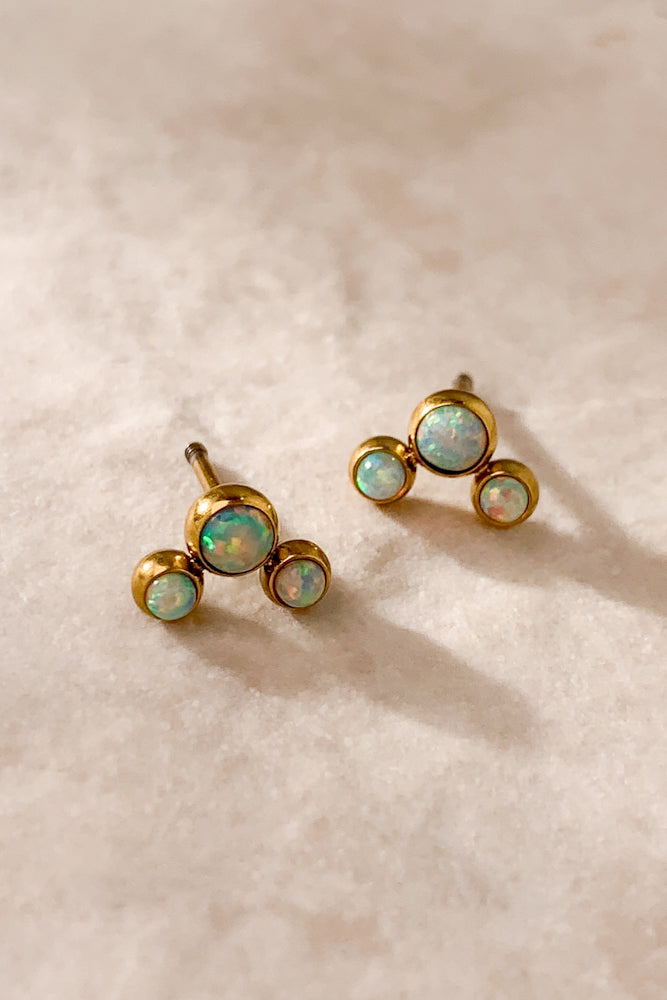 Rayn Opal Ear Studs