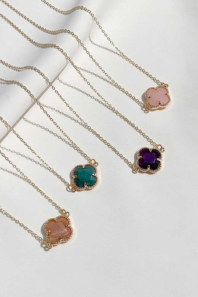 Dara Gemstone Necklace