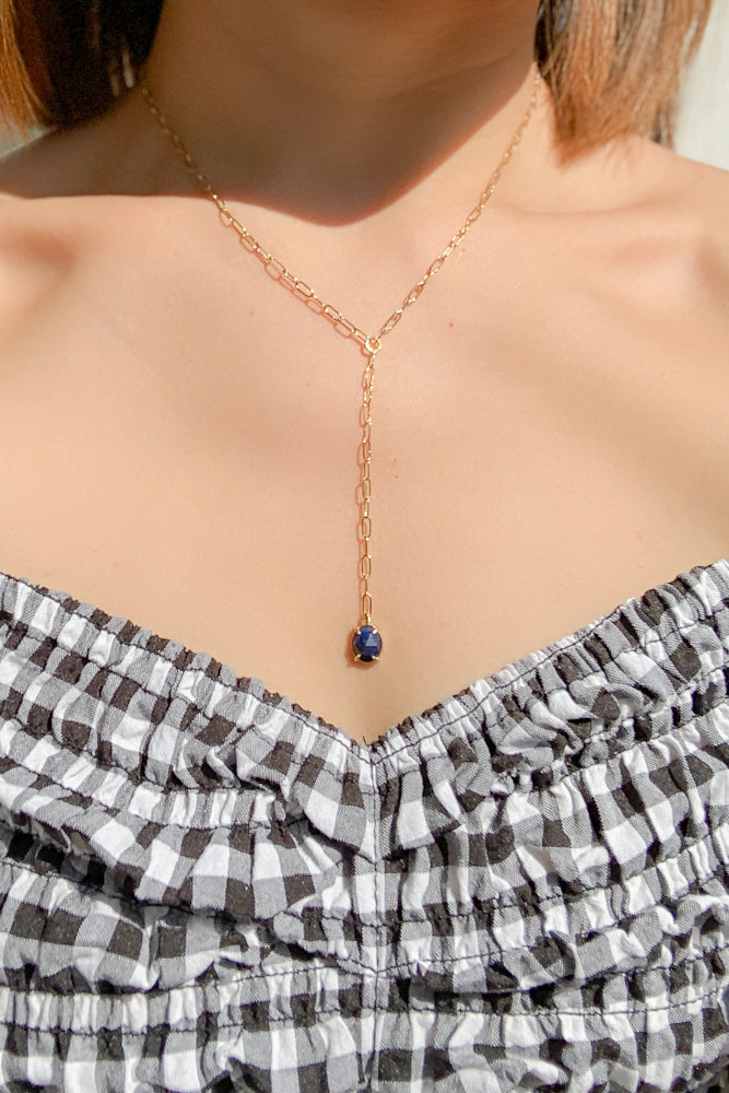 Gemstone 2025 chain necklace