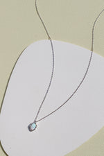 Nadia Opal Fine Necklace (925 Silver)