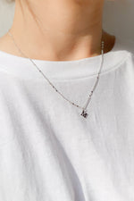 Lynn Initial Necklace In Silver