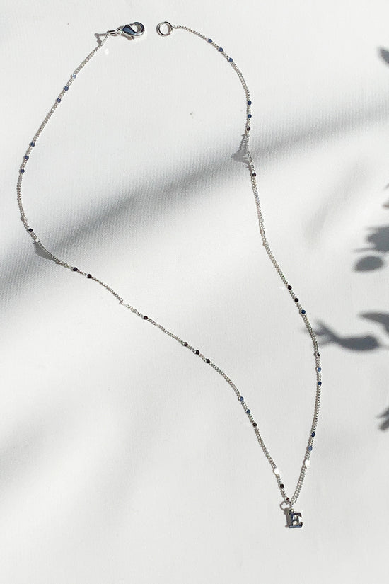 Load image into Gallery viewer, Lynn Initial Necklace In Silver
