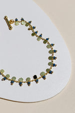 Jaena Crystal Chain Bracelet