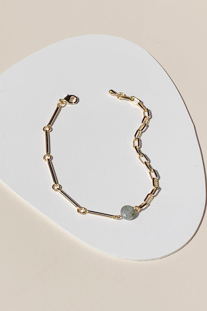 Lyra Gemstone Bracelet