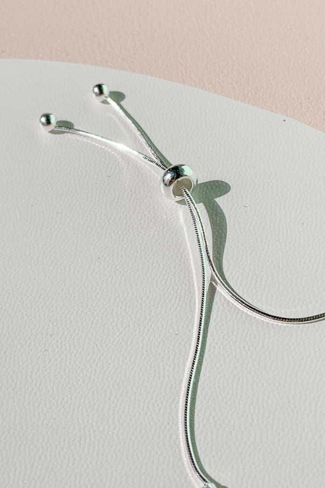 Mariella Cubic Adjustable Bracelet (925 Silver)