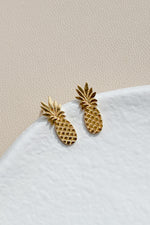 Pineapple Ear Studs