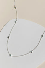 Amour Heart Chain Necklace (925 Silver)
