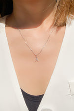 Cubic Initial Necklace