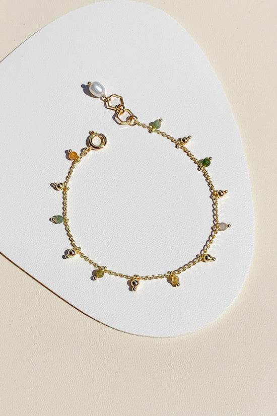 Load image into Gallery viewer, Joiya Gemstone Chain Bracelet
