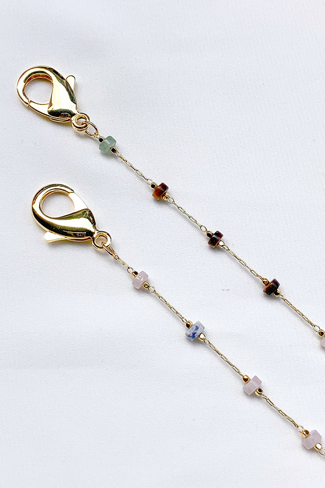 Load image into Gallery viewer, Avery Gemstone Multi-Purpose Chain
