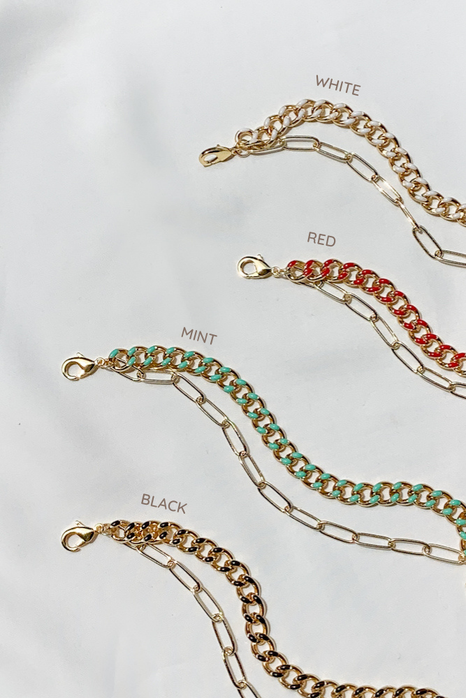 Keyna Chain Bracelet