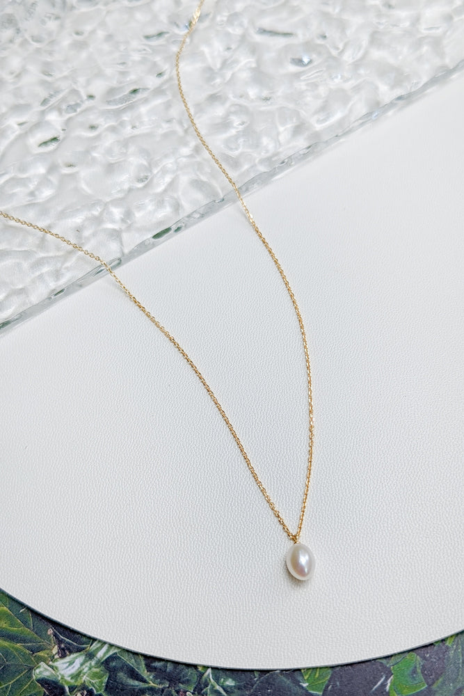 Juliet Pearl Necklace (925 Silver)